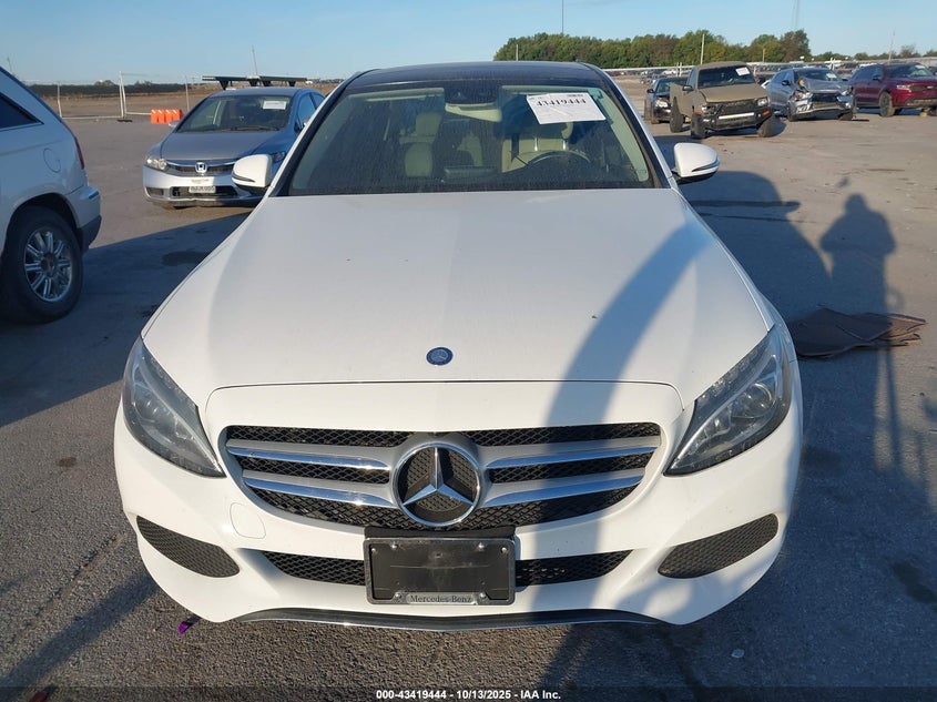 2017 Mercedes-Benz C 300 4Matic VIN: 55SWF4KB8HU200425 Lot: 43419444
