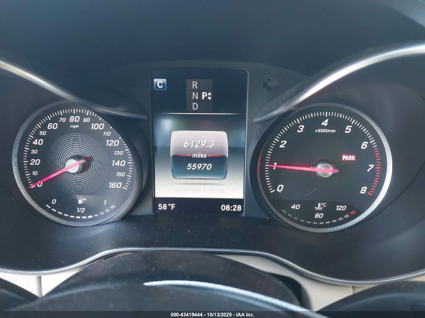 2017 Mercedes-Benz C 300 4Matic VIN: 55SWF4KB8HU200425 Lot: 43419444