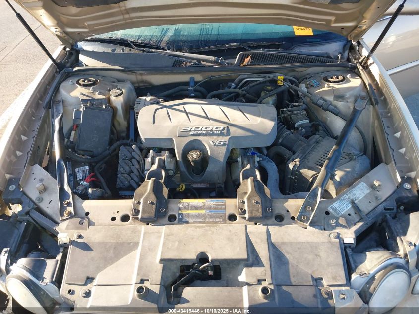 2005 Buick Lacrosse Cxl VIN: 2G4WD532851245337 Lot: 43419446