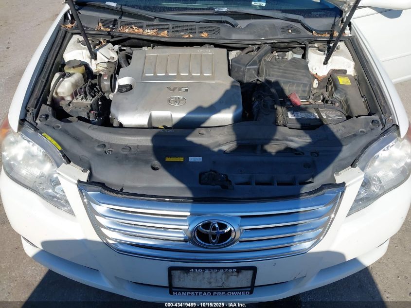 2008 Toyota Avalon Limited VIN: 4T1BK36B18U282744 Lot: 43419489