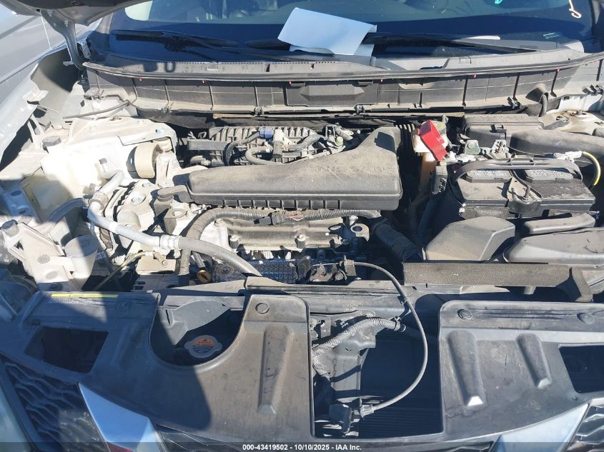 2016 Nissan Rogue Sv VIN: KNMAT2MT7GP631339 Lot: 43419502