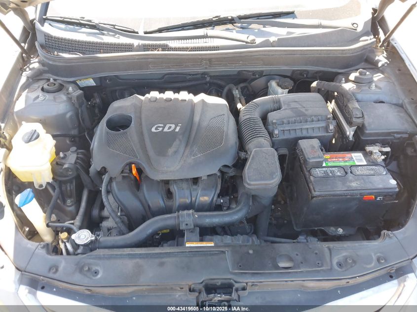 2011 Hyundai Sonata Se VIN: 5NPEC4AC6BH255738 Lot: 43419505