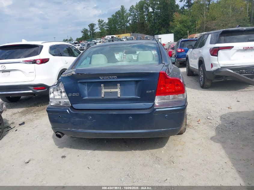 2008 Volvo S60 2.5T VIN: YV1RS592582688705 Lot: 43419513