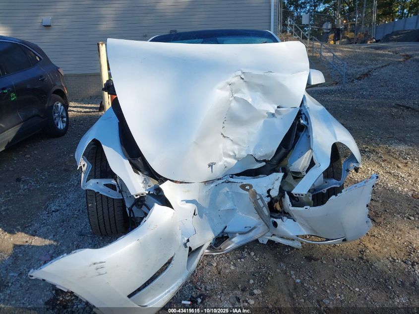 2023 Tesla Model Y Awd/Long Range Dual Motor All-Wheel Drive VIN: 7SAYGDEE3PF766927 Lot: 43419515