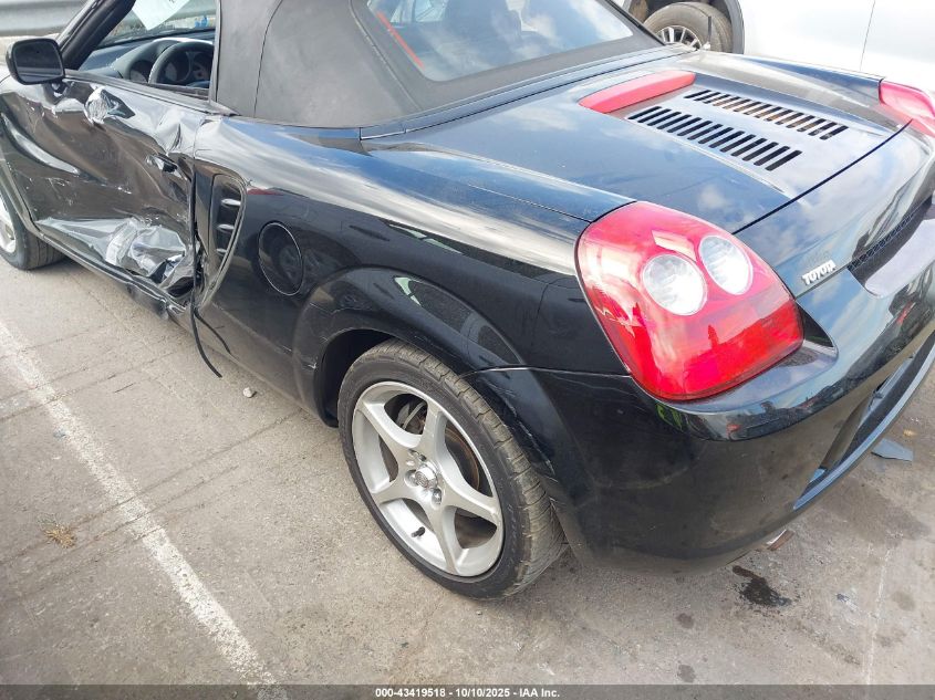 2003 Toyota Mr2 Spyder VIN: JTDFR320230066231 Lot: 43419518