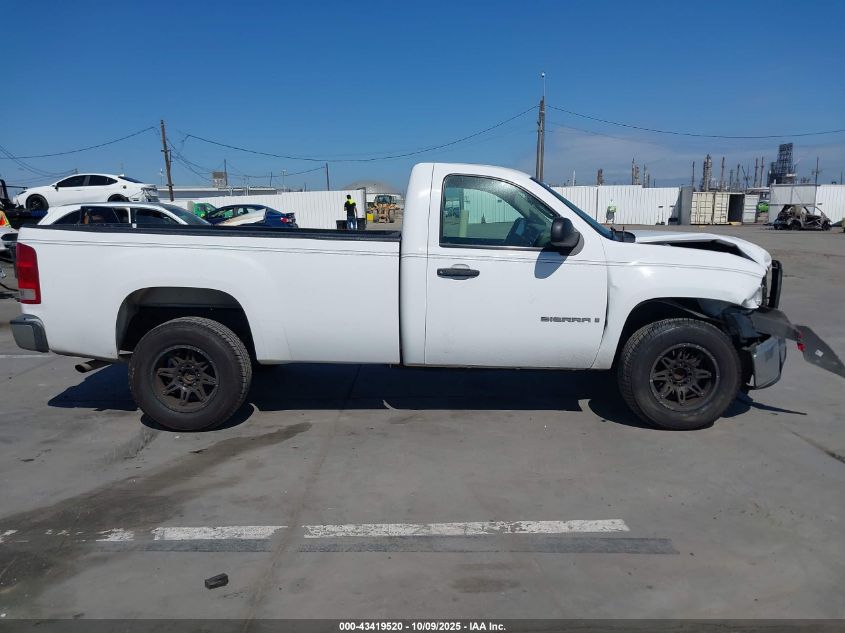 2007 GMC Sierra 1500 Work Truck VIN: 1GTEC14X87Z599018 Lot: 43419520
