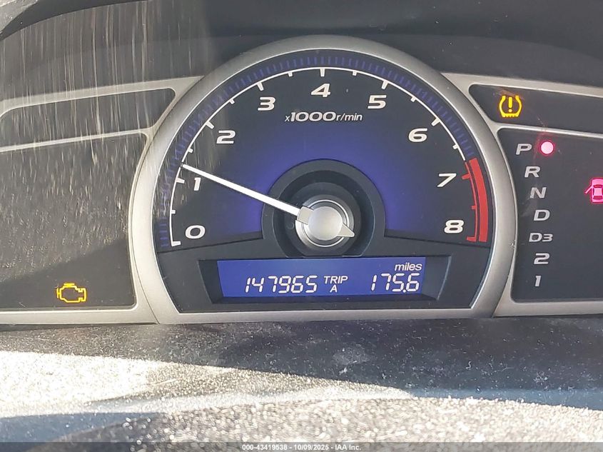 2009 Honda Civic Lx-S VIN: 2HGFA16669H536468 Lot: 43419538