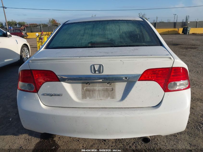 2009 Honda Civic Lx-S VIN: 2HGFA16669H536468 Lot: 43419538