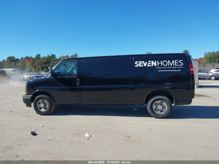 2017 Chevrolet Express 2500 Work Van VIN: 1GCWGBFFXH1100223 Lot: 43419552