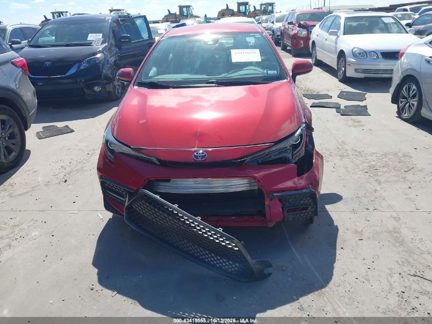 2021 Toyota Corolla Se VIN: 5YFS4MCE6MP073137 Lot: 43419555