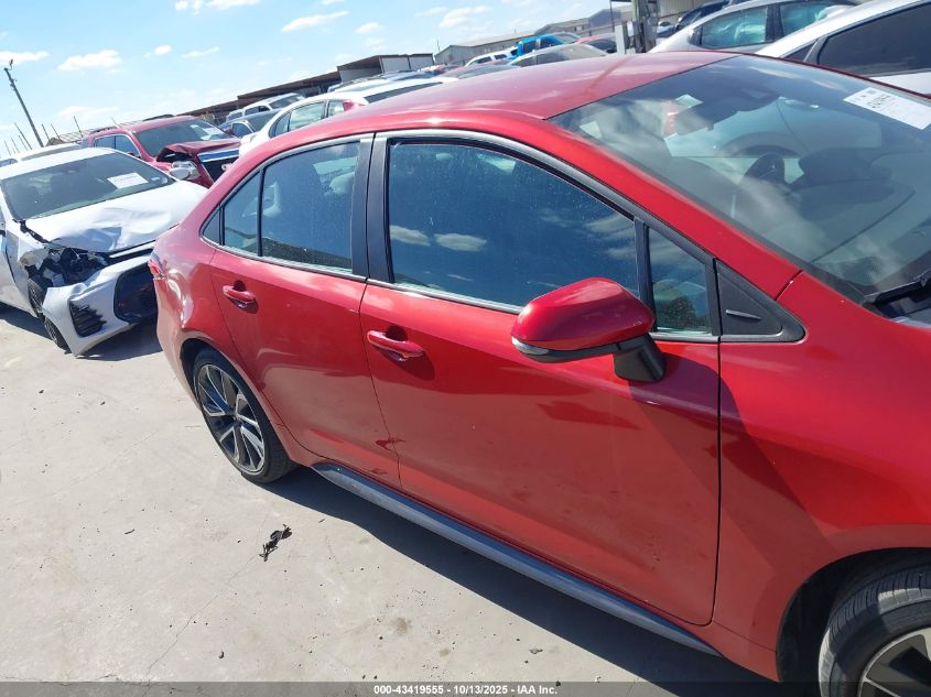 2021 Toyota Corolla Se VIN: 5YFS4MCE6MP073137 Lot: 43419555