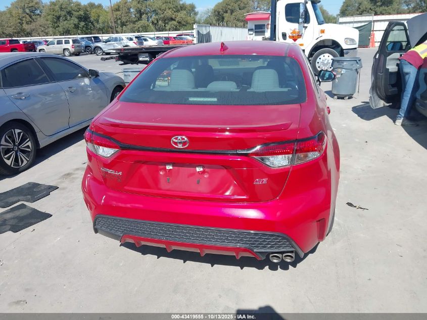 2021 Toyota Corolla Se VIN: 5YFS4MCE6MP073137 Lot: 43419555