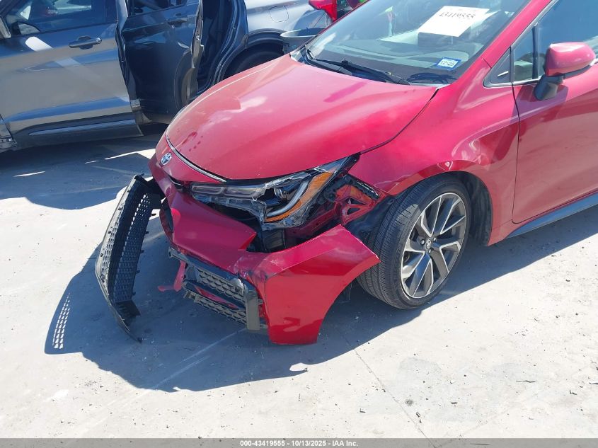 2021 Toyota Corolla Se VIN: 5YFS4MCE6MP073137 Lot: 43419555