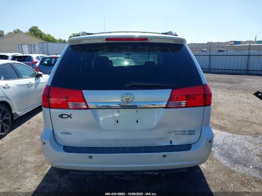 2004 Toyota Sienna Xle Limited VIN: 5TDBA22C64S010673 Lot: 43419580