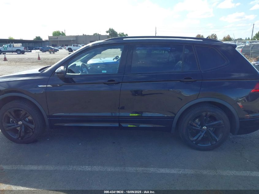 2024 Volkswagen Tiguan 2.0T Se R-Line Black VIN: 3VV8B7AX9RM203885 Lot: 43419630