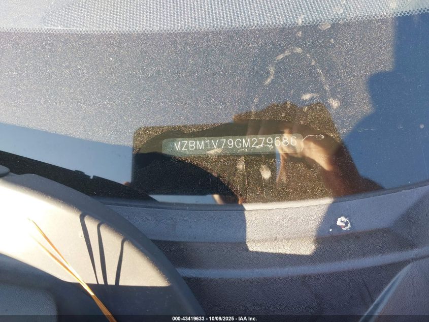 2016 Mazda Mazda3 I Touring VIN: 3MZBM1V79GM279686 Lot: 43419633