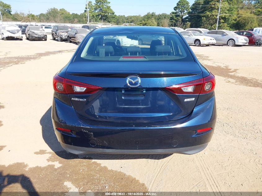 2016 Mazda Mazda3 I Touring VIN: 3MZBM1V79GM279686 Lot: 43419633