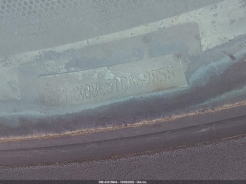 2001 Ford F-150 Lariat/Xl/Xlt VIN: 2FTRX08L51CA69858 Lot: 43419644