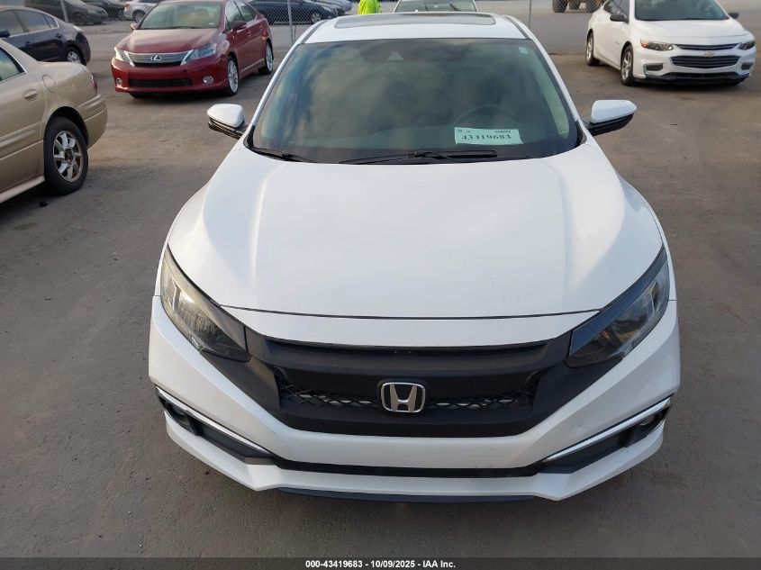 2020 Honda Civic Ex-L VIN: 19XFC1F70LE210413 Lot: 43419683