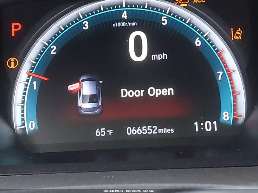 2020 Honda Civic Ex-L VIN: 19XFC1F70LE210413 Lot: 43419683