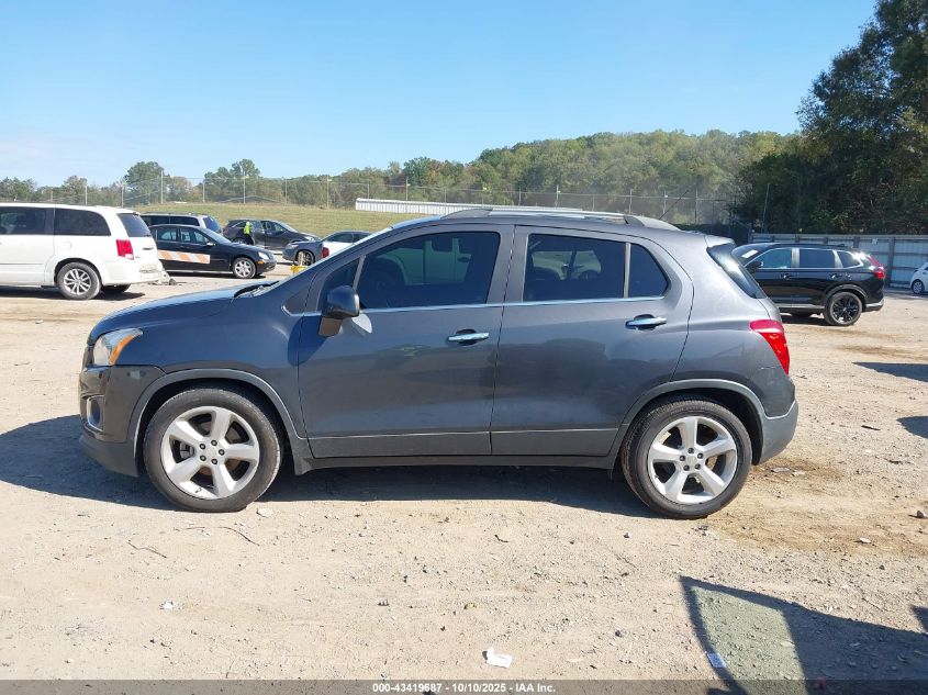2016 Chevrolet Trax Ltz VIN: 3GNCJMSB5GL188129 Lot: 43419687