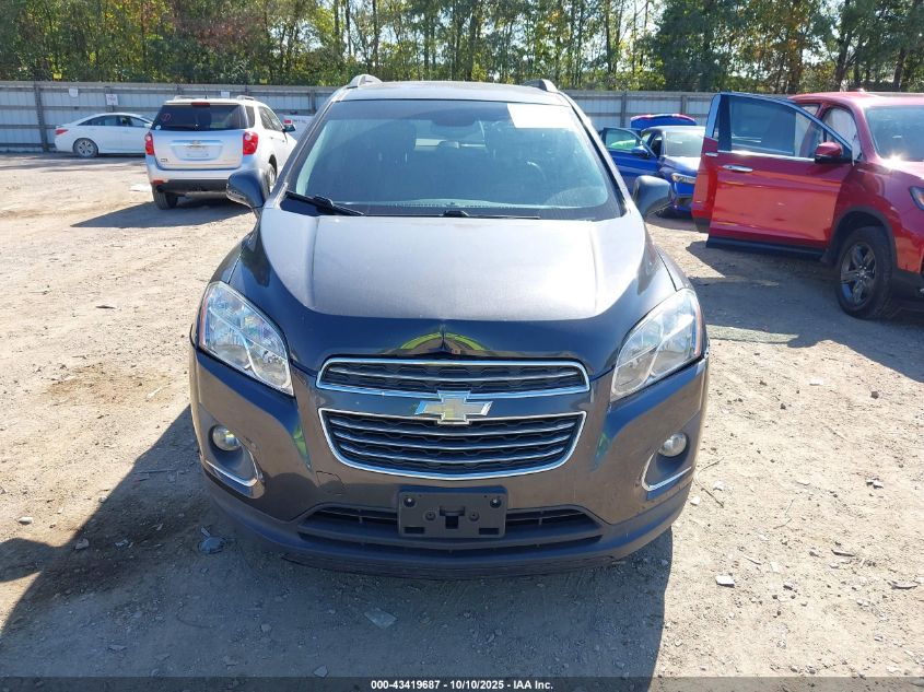 2016 Chevrolet Trax Ltz VIN: 3GNCJMSB5GL188129 Lot: 43419687
