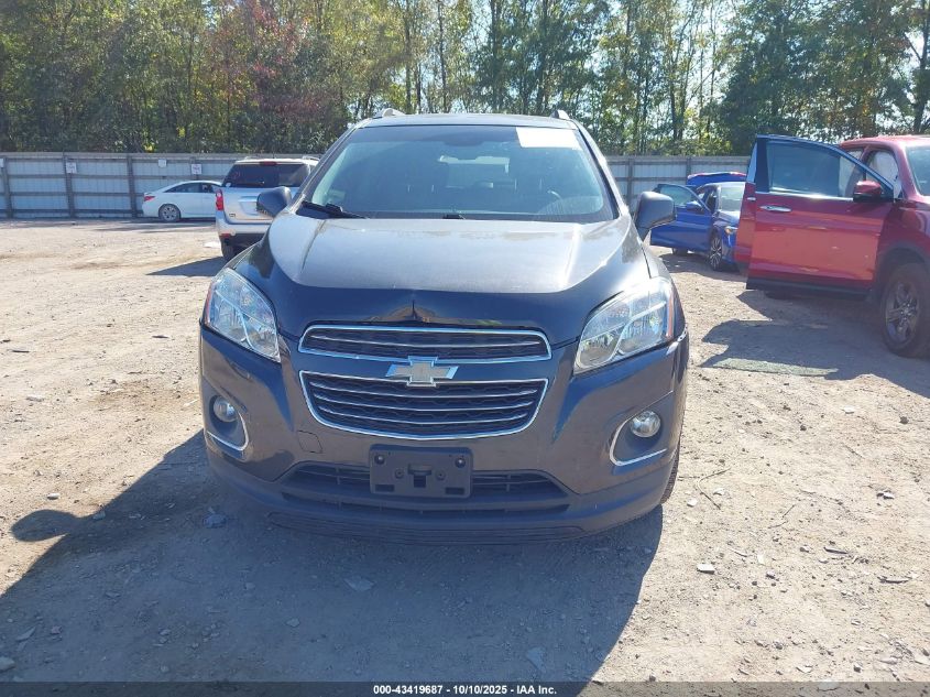 2016 Chevrolet Trax Ltz VIN: 3GNCJMSB5GL188129 Lot: 43419687
