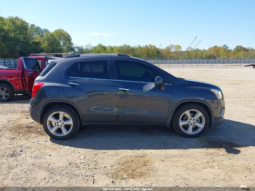 2016 Chevrolet Trax Ltz VIN: 3GNCJMSB5GL188129 Lot: 43419687