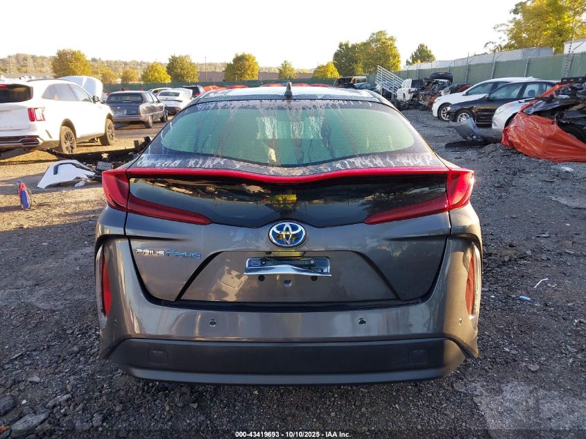 2017 Toyota Prius Prime Advanced VIN: JTDKARFP4H3029011 Lot: 43419693