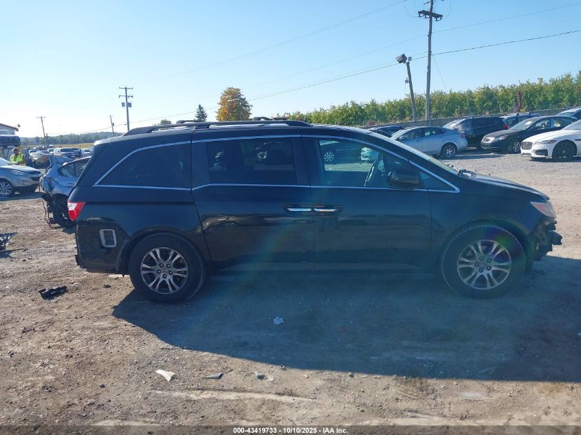 2012 Honda Odyssey Ex-L VIN: 5FNRL5H65CB093219 Lot: 43419733