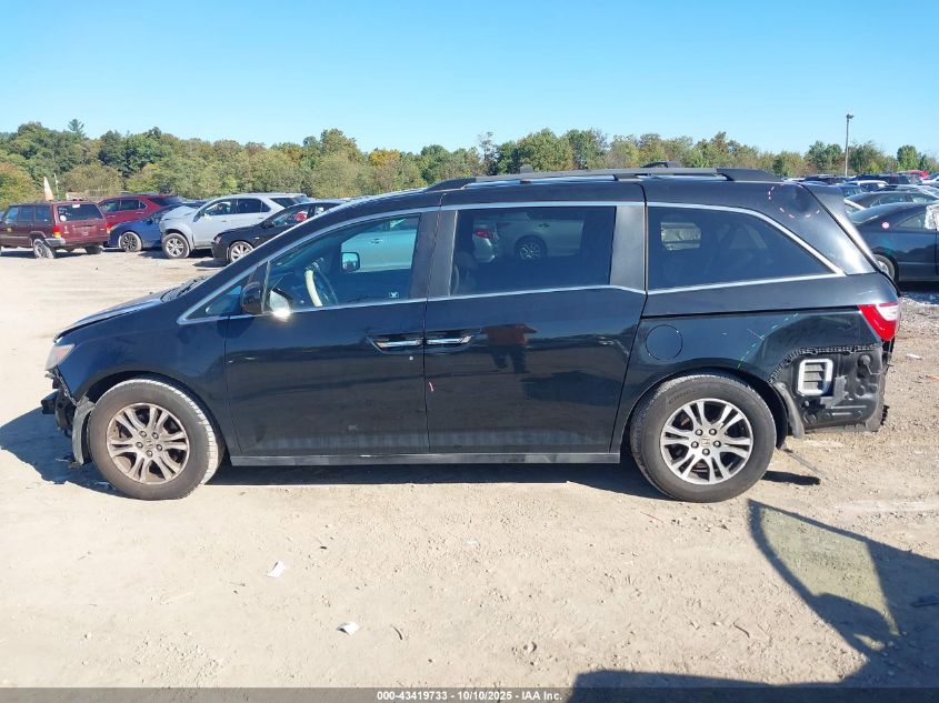 2012 Honda Odyssey Ex-L VIN: 5FNRL5H65CB093219 Lot: 43419733