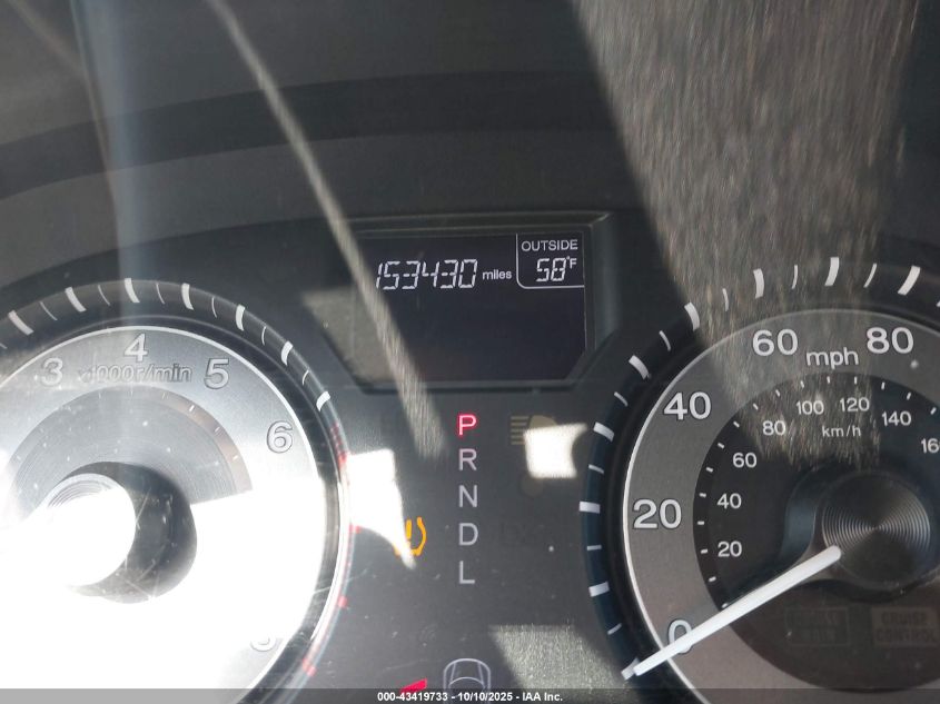 2012 Honda Odyssey Ex-L VIN: 5FNRL5H65CB093219 Lot: 43419733