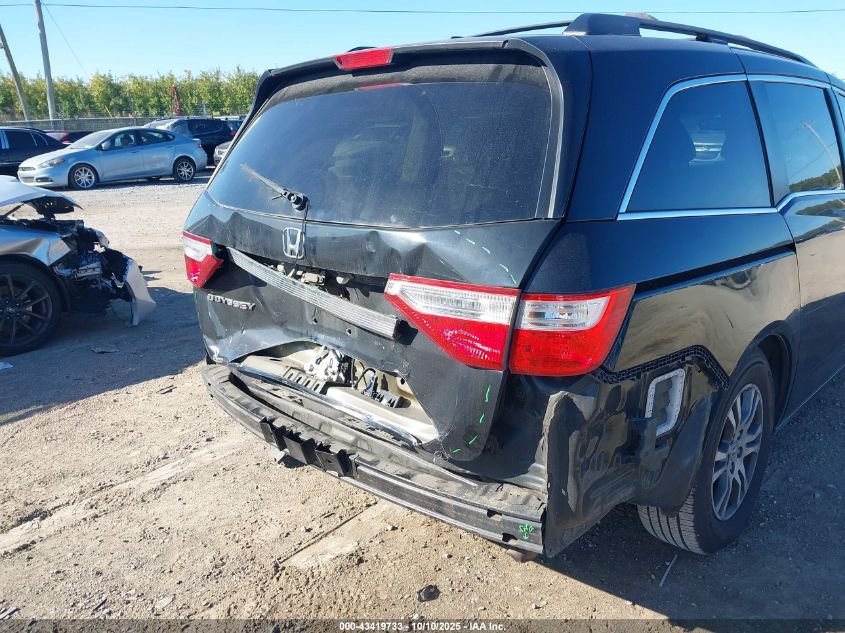 2012 Honda Odyssey Ex-L VIN: 5FNRL5H65CB093219 Lot: 43419733