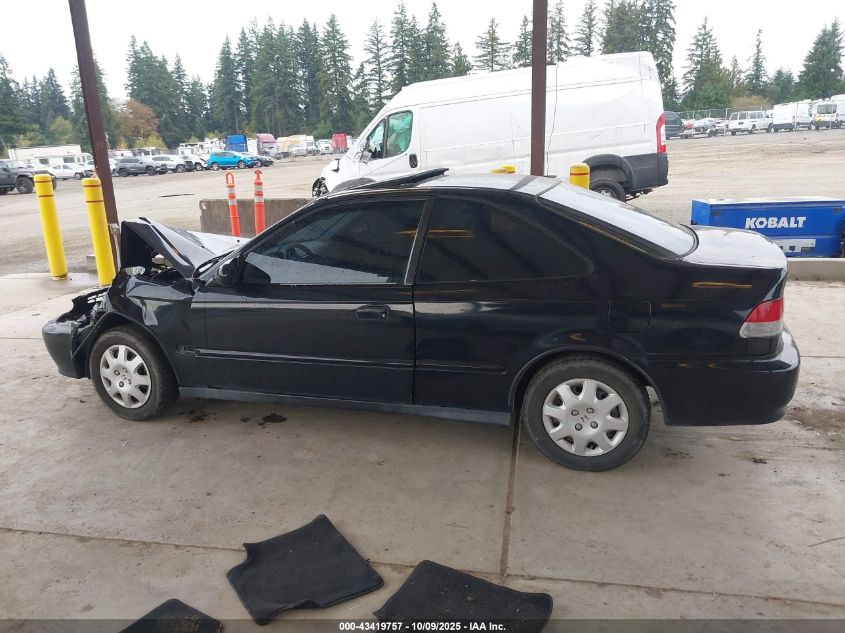 2000 Honda Civic Ex VIN: 1HGEJ8146YL100053 Lot: 43419757