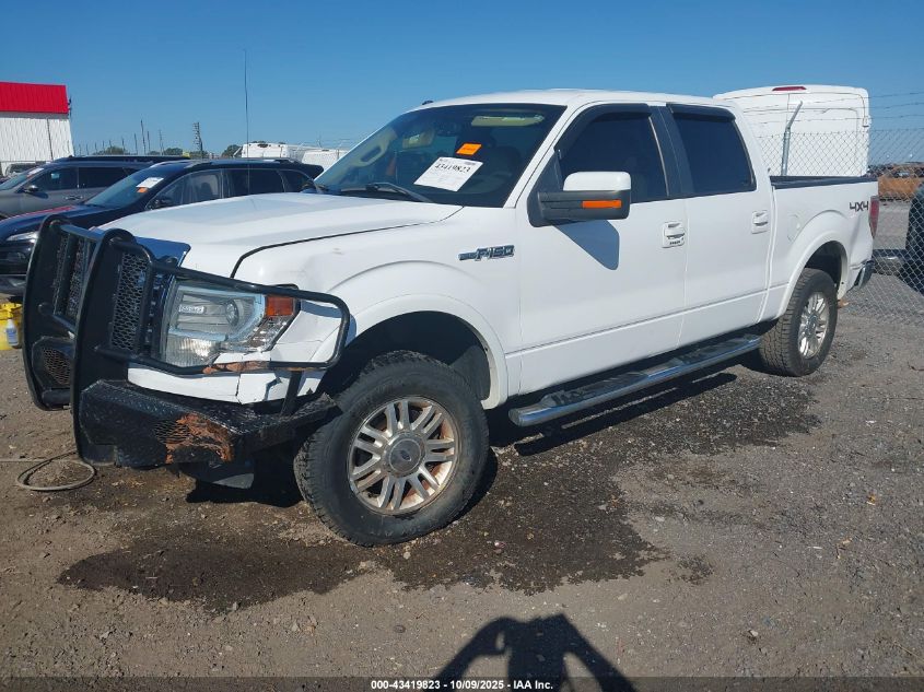2014 Ford F-150 Lariat VIN: 1FTFW1EF8EKF87586 Lot: 43419823
