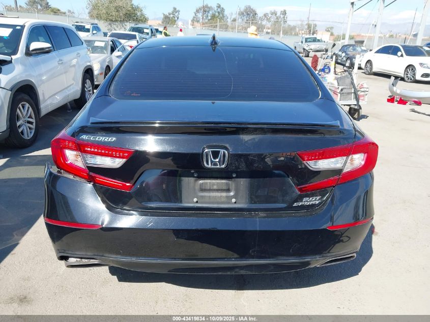 2018 Honda Accord Sport 2.0T VIN: 1HGCV2F32JA002082 Lot: 43419834