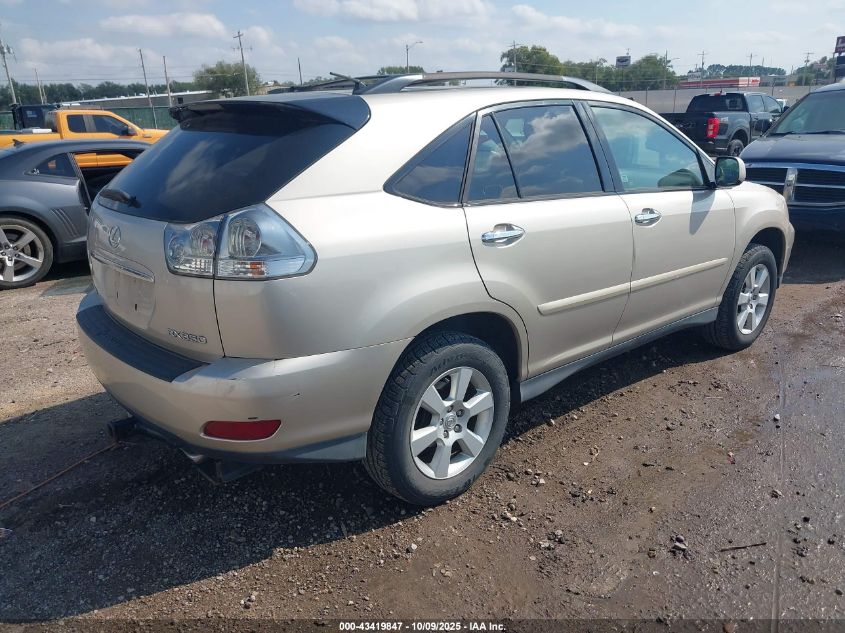 2008 Lexus Rx 350 VIN: 2T2HK31UX8C077536 Lot: 43419847