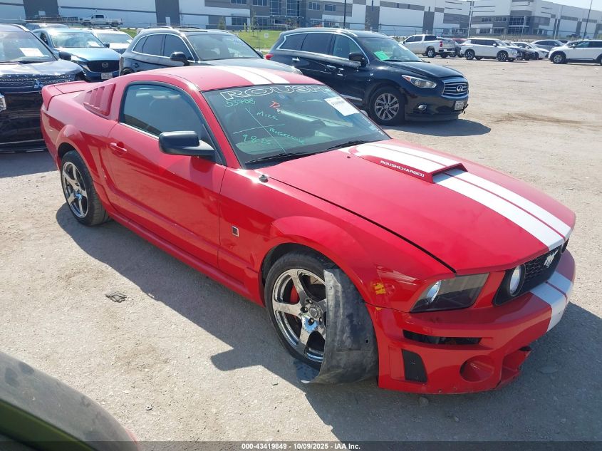 2006 Ford Mustang Gt VIN: 1ZVFT82H665185442 Lot: 43419849