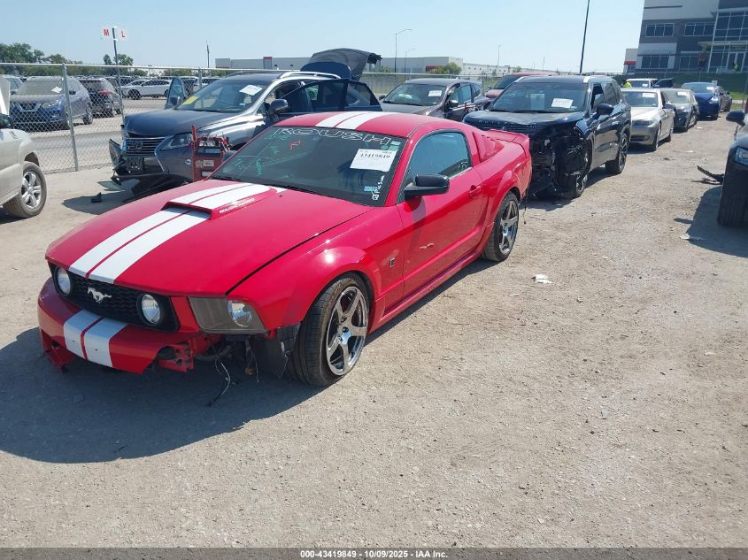 2006 Ford Mustang Gt VIN: 1ZVFT82H665185442 Lot: 43419849