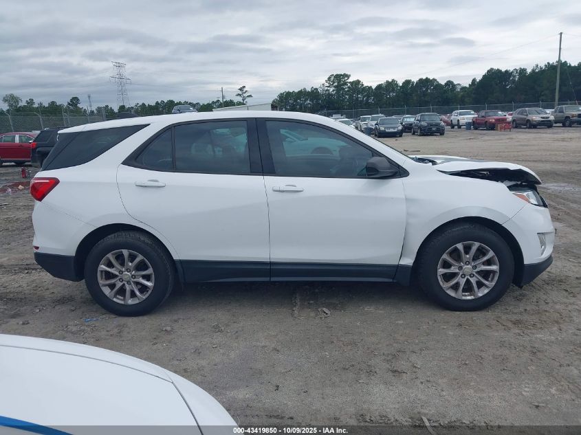 2018 Chevrolet Equinox Ls VIN: 3GNAXHEV4JL361343 Lot: 43419850