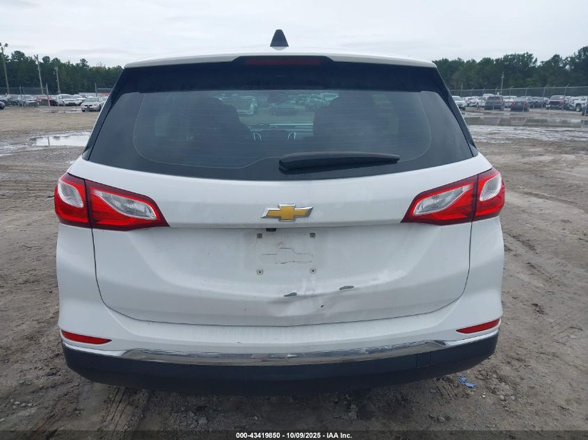 2018 Chevrolet Equinox Ls VIN: 3GNAXHEV4JL361343 Lot: 43419850