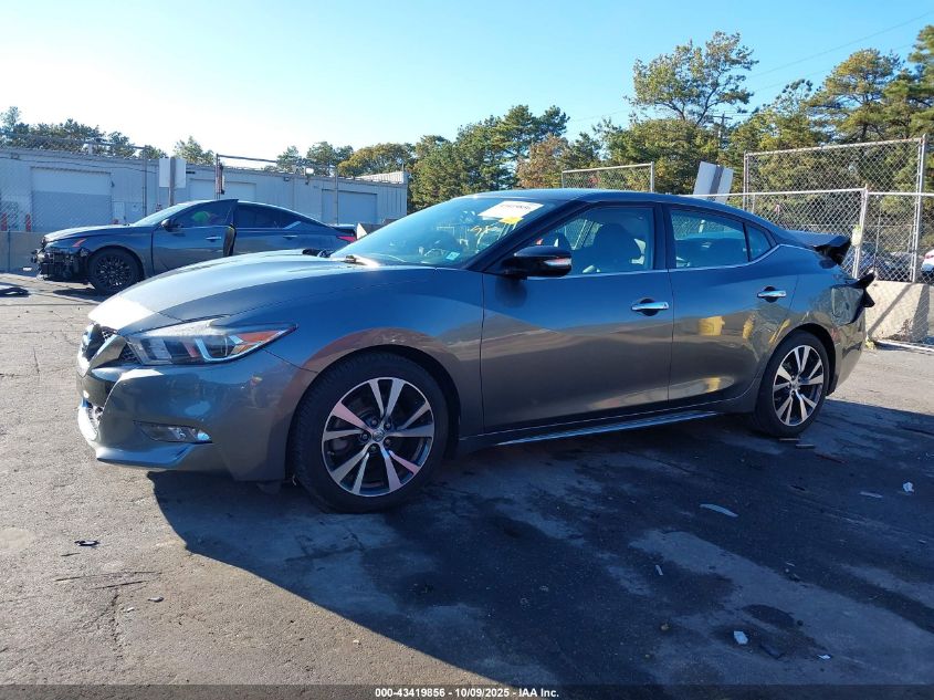 2017 Nissan Maxima 3.5 Sv VIN: 1N4AA6AP4HC403284 Lot: 43419856