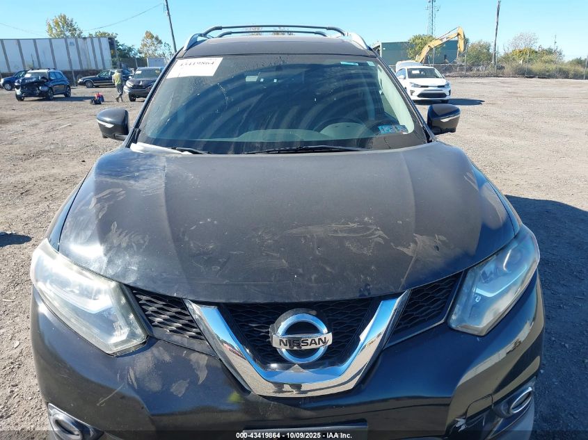 2014 Nissan Rogue Sl VIN: 5N1AT2MV0EC775607 Lot: 43419864