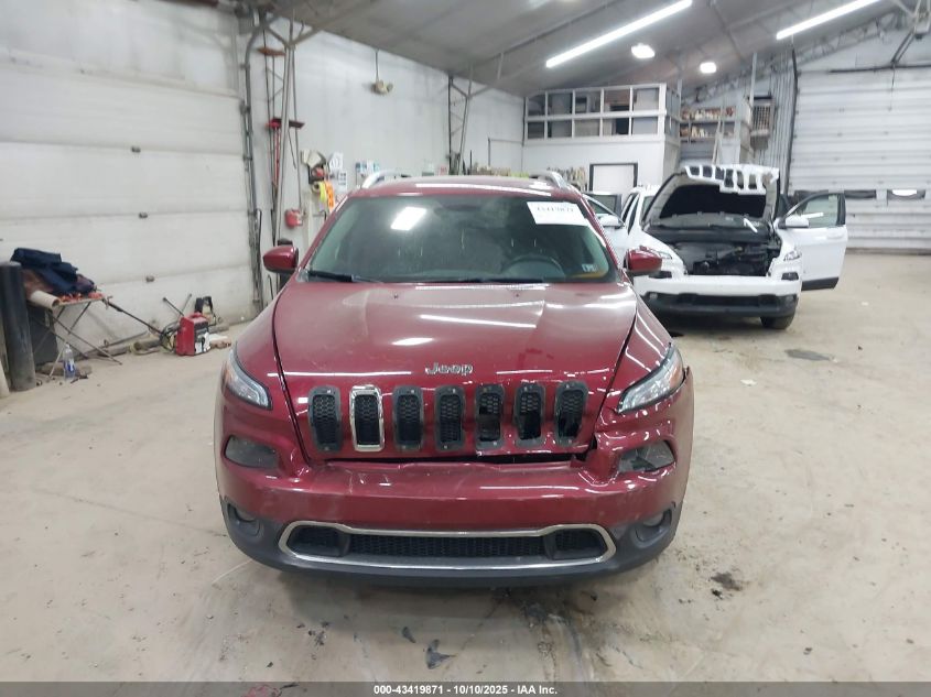 2016 Jeep Cherokee Limited VIN: 1C4PJMDSXGW198382 Lot: 43419871