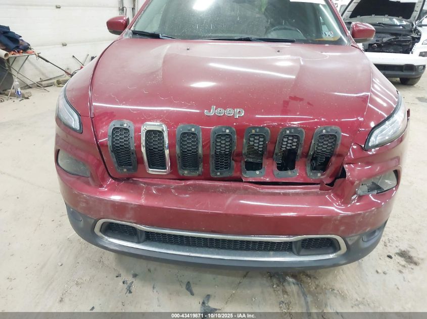 2016 Jeep Cherokee Limited VIN: 1C4PJMDSXGW198382 Lot: 43419871