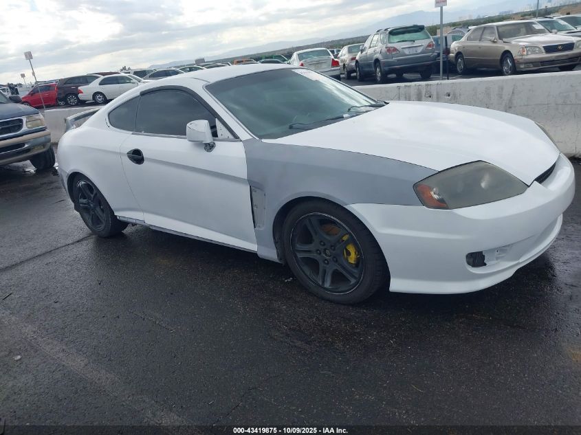 2006 Hyundai Tiburon Gt/Gt Limited/Se VIN: KMHHN65F26U221360 Lot: 43419875