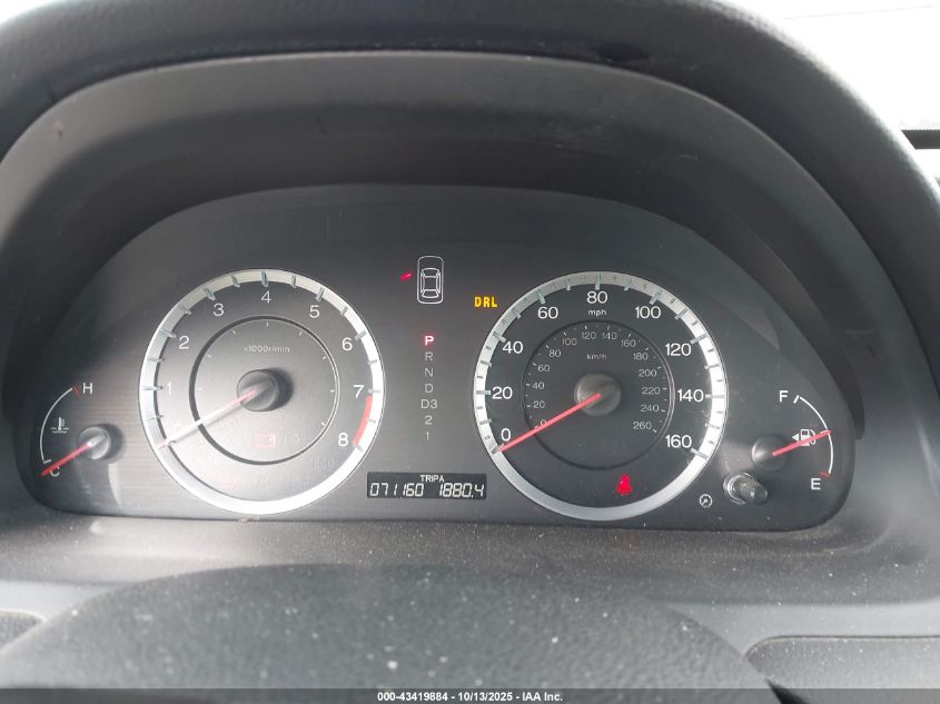 2012 Honda Accord 2.4 Ex VIN: 1HGCP2F70CA090792 Lot: 43419884