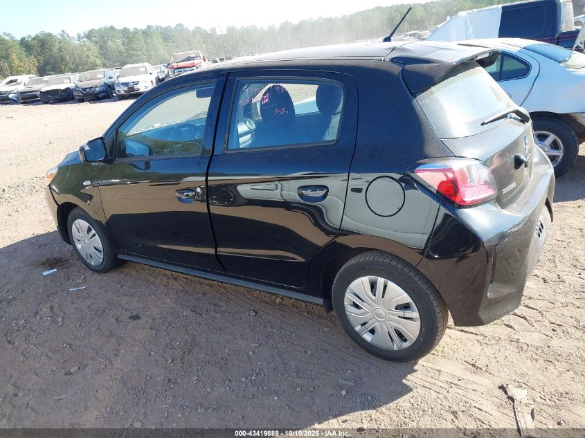 2024 Mitsubishi Mirage Es/Le VIN: ML32AUHJ5RH022667 Lot: 43419889