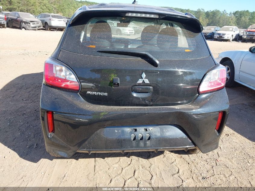 2024 Mitsubishi Mirage Es/Le VIN: ML32AUHJ5RH022667 Lot: 43419889