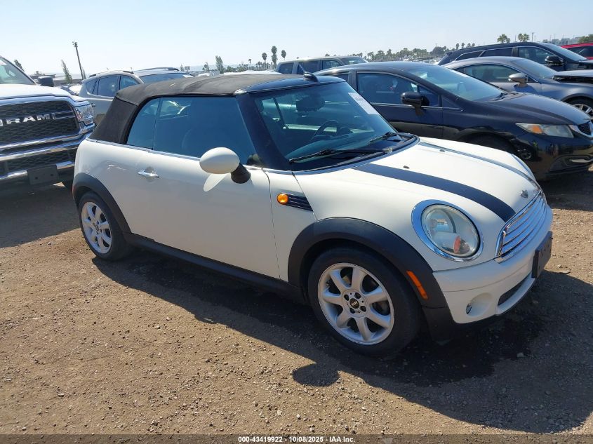 2010 Mini Cooper VIN: WMWMR3C56ATZ18980 Lot: 43419922